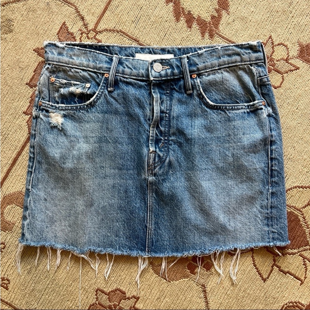 Mother Superior Denim Jean Skirt 27